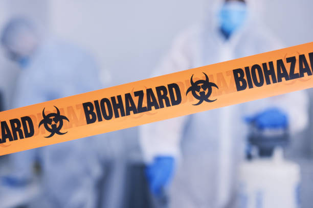 Professional Blood Cleanup technician working in Edgar, NE
